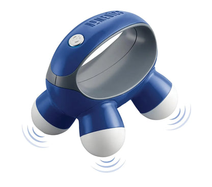 Quatro Mini Hand-Held Massager with Vibration Massage, 4 Massage Nodes(Nov-30-Wmt)